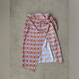 Bello Skirt by Babaton in Hot Pink/Soft Blue, Size 4